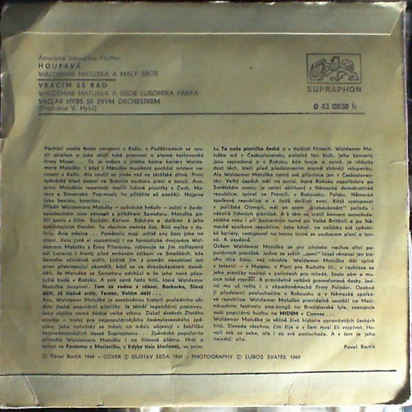 Matuska Waldemar (Матушка Вальдемар) — Houpava - Vracim Se Rad
