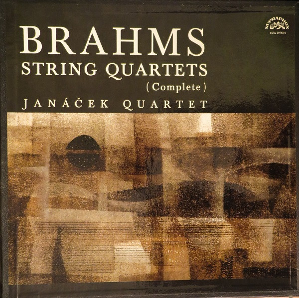 Johannes Brahms , Janáček Quartet — Streichquartett Nr.1 C-moll Op. 51 Nr.1 / Streichquartett Nr.2 A-moll Op.51 Nr.2 / Streichquartett Nr.3 B-dur Op. 67
