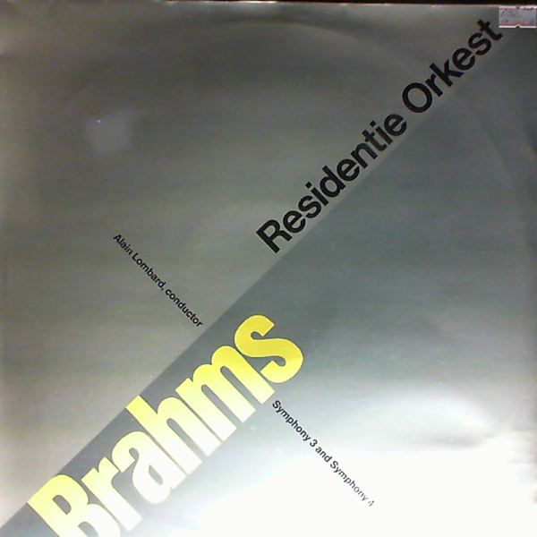 Hague Philharmonic Orchestra (cond. Lombard A.) — Brahms - symphonies no. 3 op. 90, no. 4 op. 98