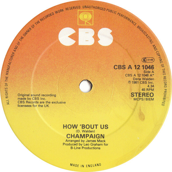 Champaign — How 'Bout Us