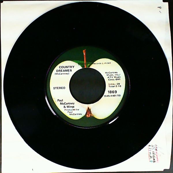 McCartney Paul & Wings — Country dreamer/Helen wheels