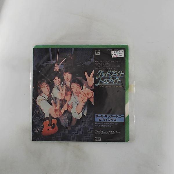 McCartney Paul & Wings — Goodnight Tonight / Daytime Nightime Suffering