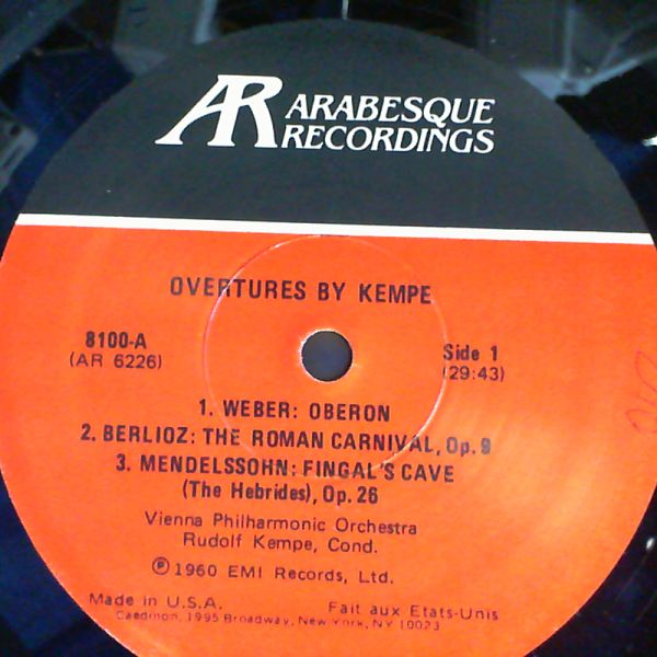 Kempe Rudolf (dir.) — Overtures by Kempe