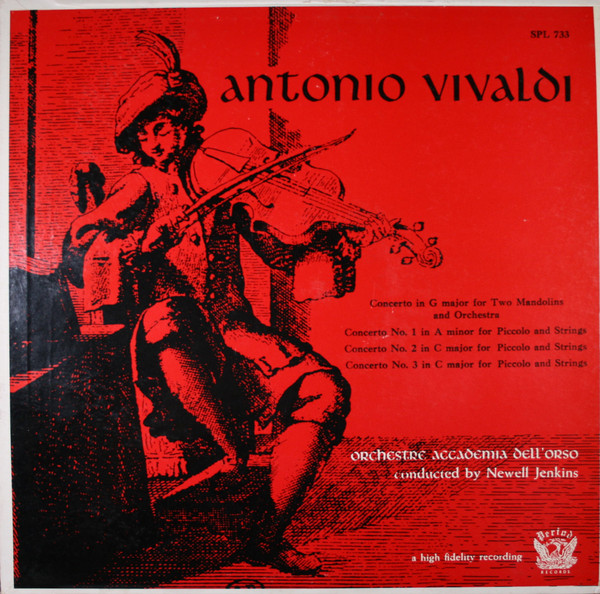 Antonio Vivaldi — Concerto Pour Deux Mandolines Et Orchestre A Cordes / 3 Concerto Pour Piccolo Et Orchestre A Cordes