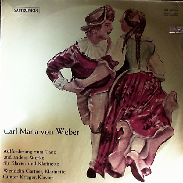 Krieger G./Gartner W. — Von Weber Carl Maria - Aufforderung Zum Tanz Und Andere Werke Fur Klavier Und Klarinette