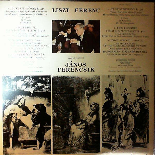 Liszt — Faust symphony, Two Episodes from Lenau's Faust (dir. J. Ferencsik)