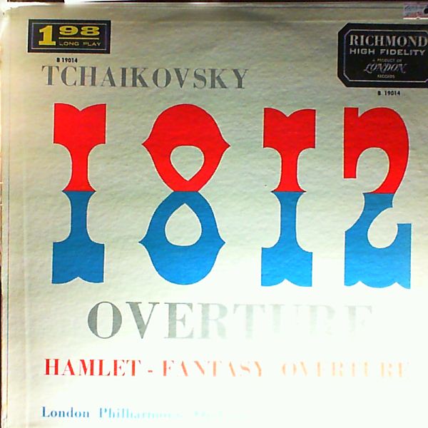 London Philharmonic Orchestra (con. Boult A.) — Tchaikovsky - 1812 overture, Hamlet - Fantasy overture