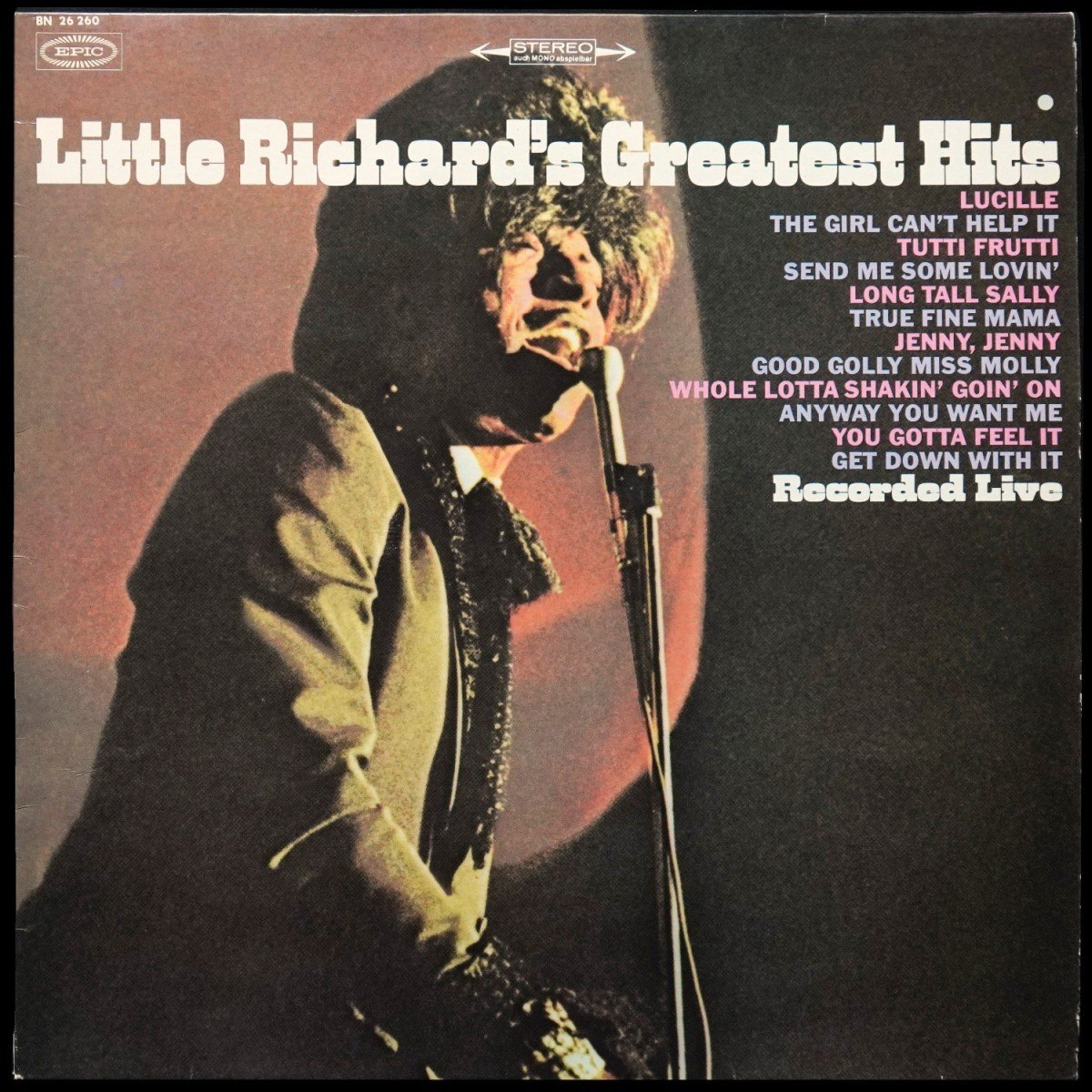 Little Richard — Little Richard's Greatest Hits (Recorded Live)