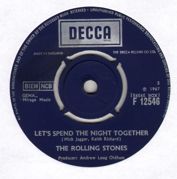 The Rolling Stones — Let's Spend The Night Together