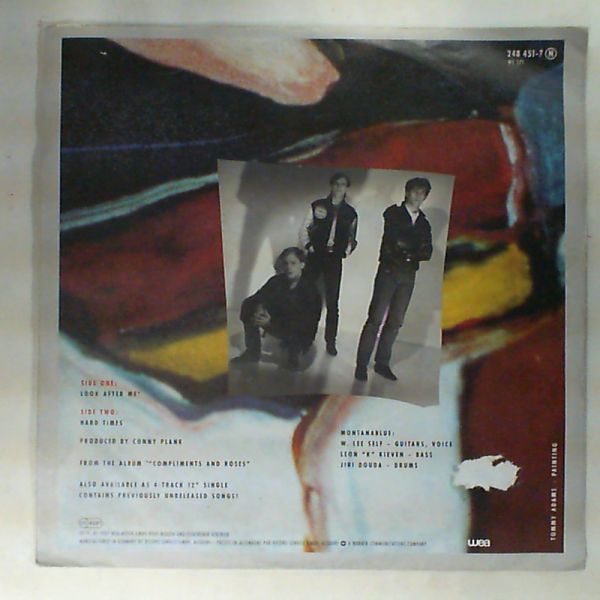 Montanablue (Reininger Blaine L. - Tuxedomoon; Dahmen Jurgen - Axel Petry Quartett, Electric Dog Allstars, Trance Groove) — Look after me/Hard times