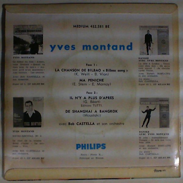 Montand Yves — La Chanson De Bilbao