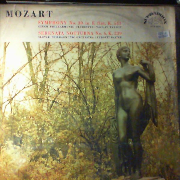 Mozart — Sym. No. 39, Serenata notturna No. 6 (dir. Rajter)
