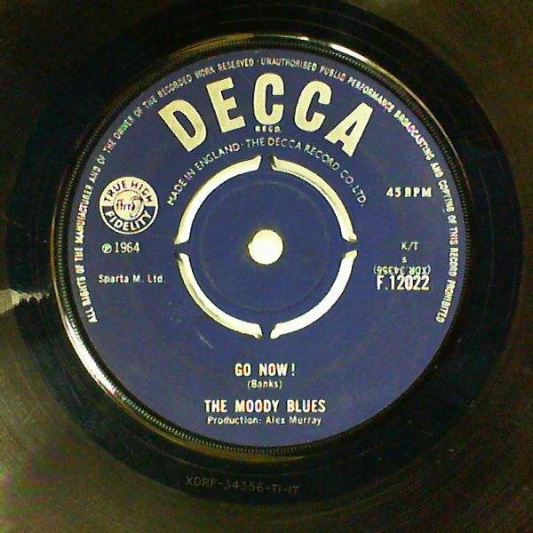The Moody Blues — Go Now ! / It's Easy Child