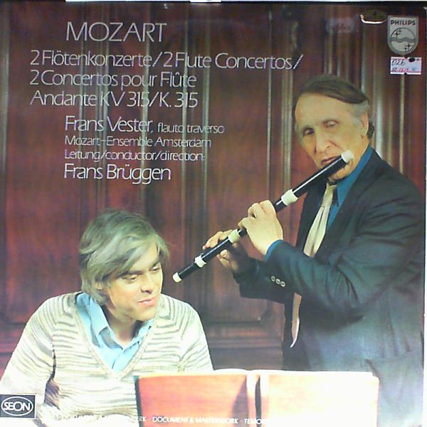 Mozart-Ensemble Amsterdam (cond. Bruggen F.) — Mozart - 2 Flute concertos