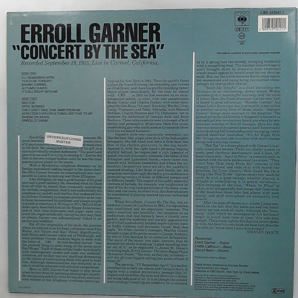 Erroll Garner — Concert By The Sea