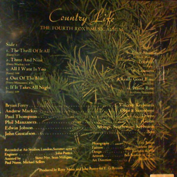 Roxy Music — Country Life (The 4th Roxy Music Album)