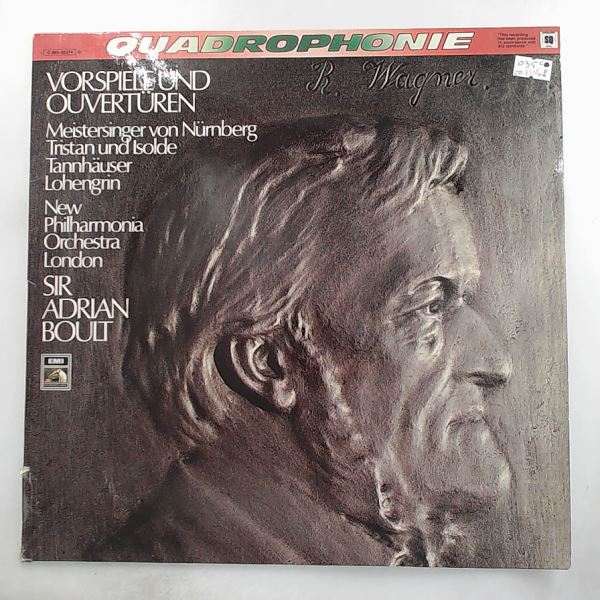 New Philharmonia Orchestra (cond. Boult A.) — Wagner - Vorspiele Und Ouverturen