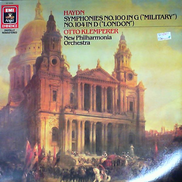 New Philharmonica Orchestra — Haydn - Sym. No. 100 in G "Military", No. 104 in D "London" (con. Klemperer)