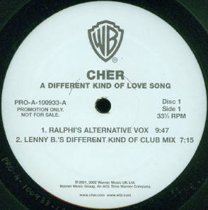 Cher — A Different Kind Of Love Song