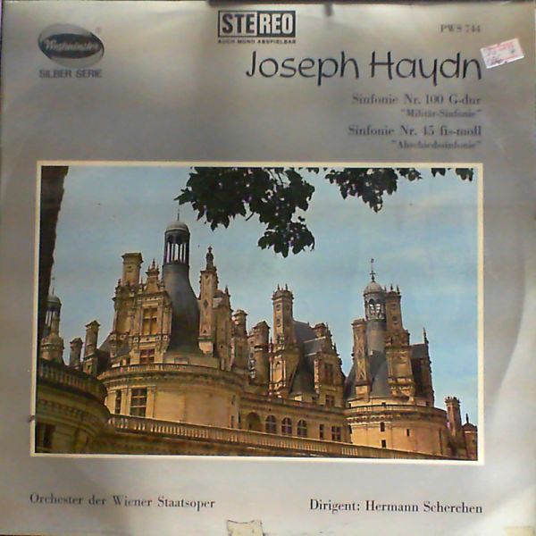 Orchester Der Wiener Staatsoper (cond. Swarowsky Hans) — Haydn - Sym. No. 100 G-dur, No. 45 fis-moll (con. Scherchen)