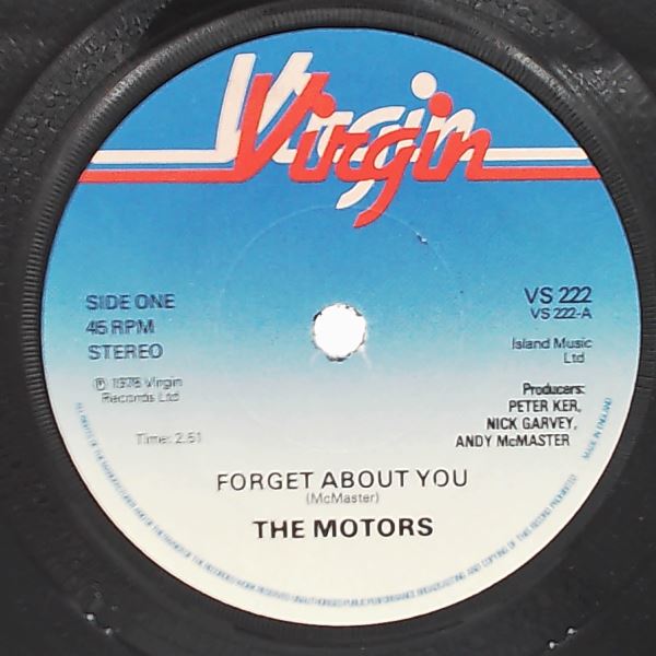 The Motors — Forget About You