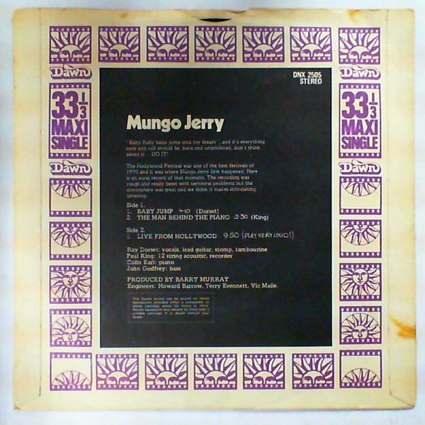 Mungo Jerry — Baby Jump