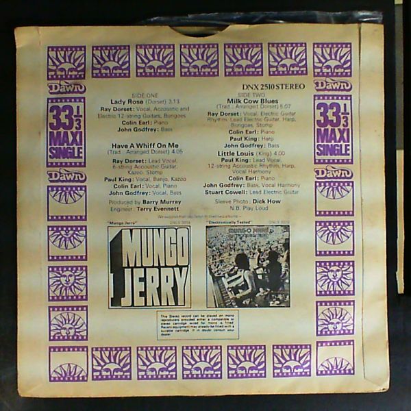 Mungo Jerry — Lady Rose