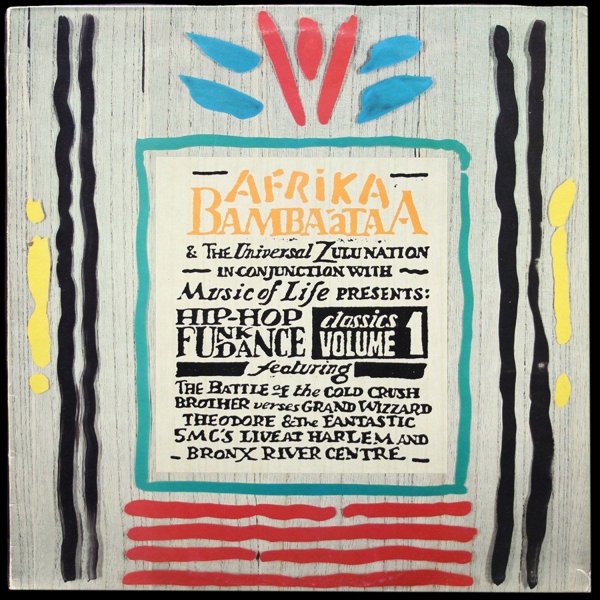 Various — Afrika Bambaataa & The Universal Zulu Nation In Conjunction With Music Of Life Presents Hip Hop Funk Dance Classics Volume 1