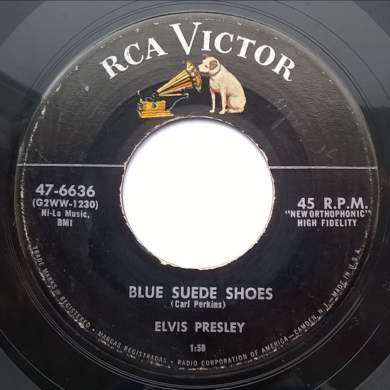 Elvis Presley — Blue Suede Shoes / Tutti Frutti
