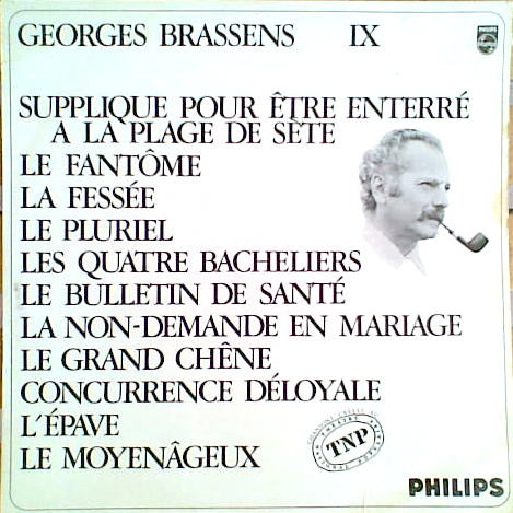 Georges Brassens — IX