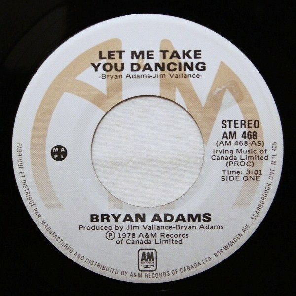 Bryan Adams — Let Me Take You Dancing