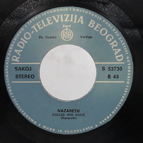 Nazareth — This Flight Tonight / Called Her Name
