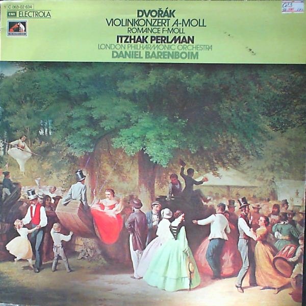 Perlman Itzhak/London Philharmonic Orchestra (cond. Barenboim D.) — Dvorak - Konzert fur Violine und Orchester in A-moll op.53, Romance fur Violine und Orchester in F-moll op.11