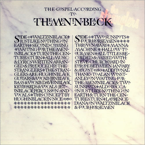 The Stranglers — The Gospel According To The Meninblack