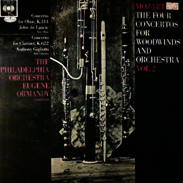 Philadelphia Orchestra (cond. Ormandy E.) — Mozart - Four Concertos For Woodwinds and Orchestra, vol. 2