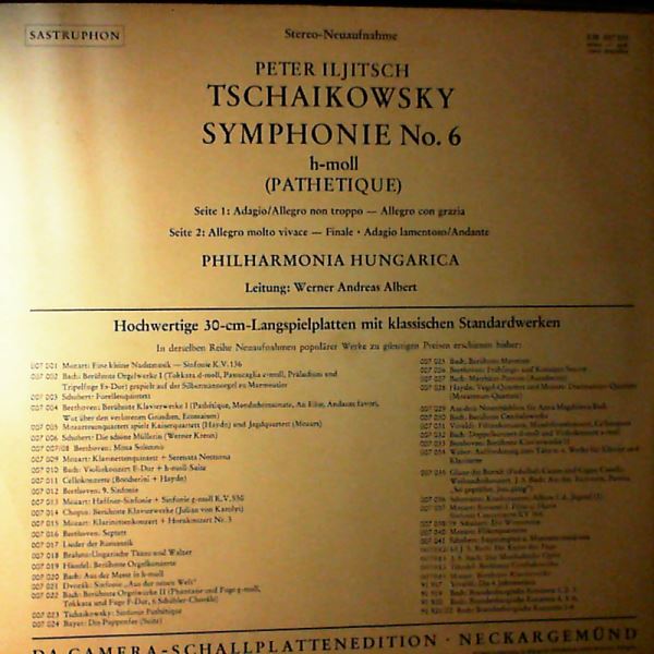 Philharmonia Hungarica (dir. Albert Werner Andreas) — Tchaikovsky - Symphonie No. 6 "Pathetique" (Чайковский)