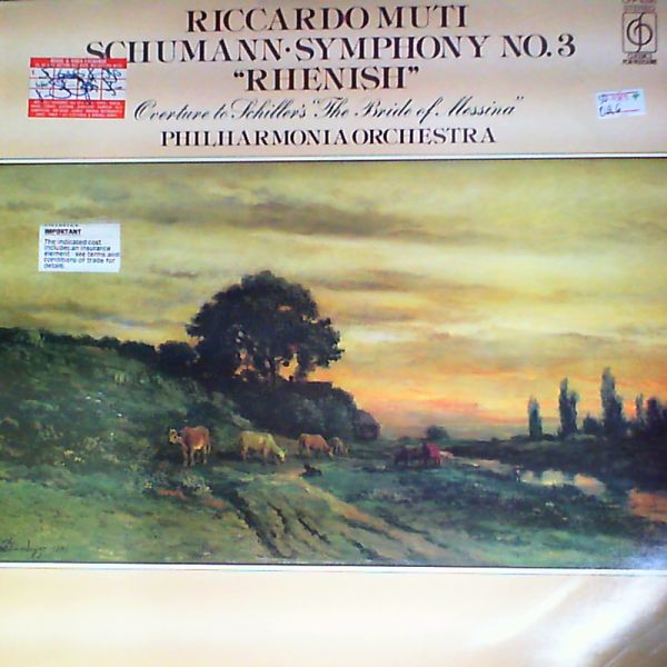 Philharmonia Orchestra — Schumann - Sym. No. 3 "Rhenish" (con. Riccardo Muti)