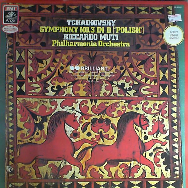Philharmonia Orchestra — Tchaikovsky - Sym. No. 3 "Polish" (con. Muti) (Чайковский)