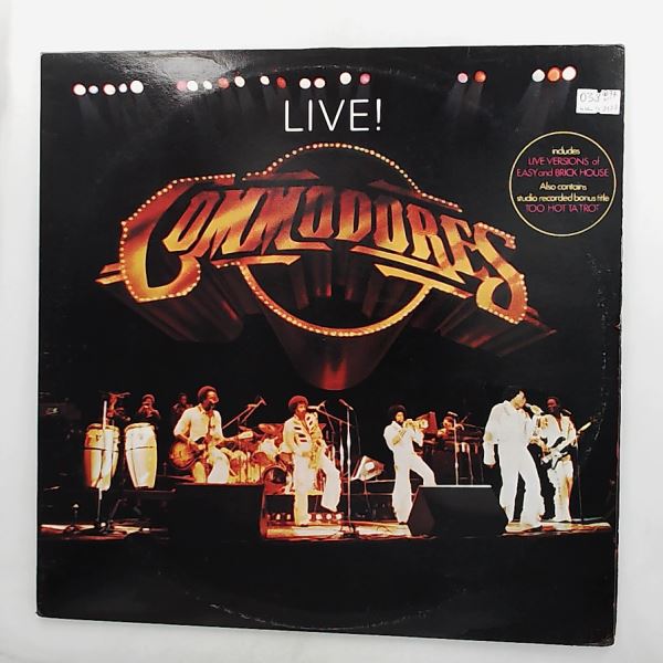 Commodores — Live!