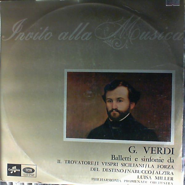 Philharmonia Promenade Orchestra (dir. Mackerras C.) — Verdi - Balletti, Sinfonie