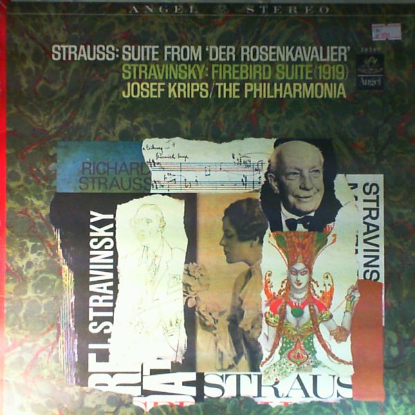 Philharmonic Orchestra (con. Krips Josef) — Strauss - Suite From `Der Rosenkavalier'. Stravinsky - Firebird Suite (1919)