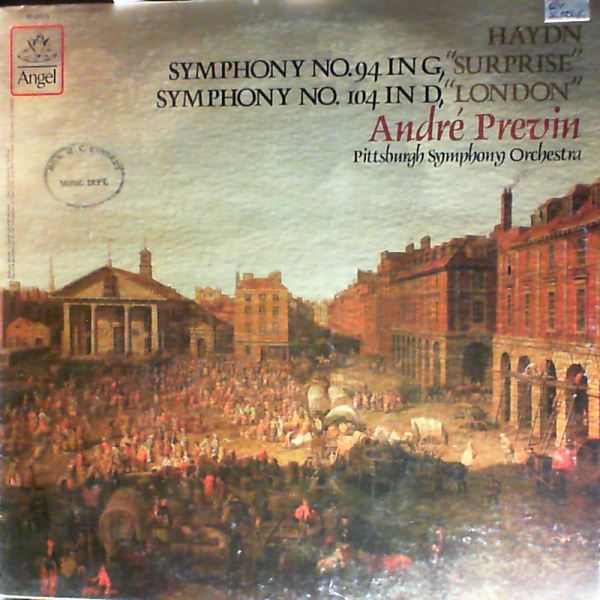 Pittsburgh Symphony Orchestra (cond. Previn Andre) — Haydn - Symphony no. 94 in G 'Surprise', Symphony no. 104 in D 'London'