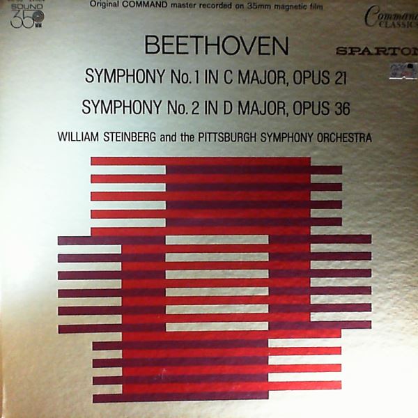 Pittsburgh Symphony Orchestra (cond. Steinberg W.) — Beethoven - Symphony No.1 In C-dur Op. 21, Symphony No.2 In D-dur Op. 36