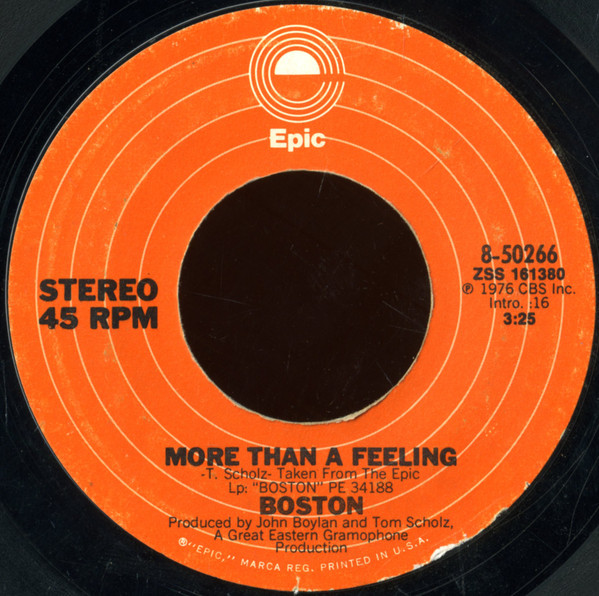 Boston — More Than A Feeling