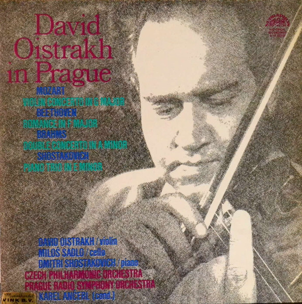 David Oistrach — In Prague