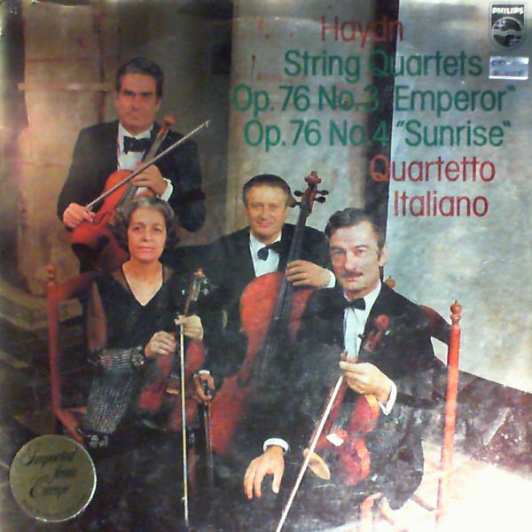 Quartetto Italiano — Haydn - String Quartets op. 76 nos. 3, 4: 'Emperor', 'Sunrise'