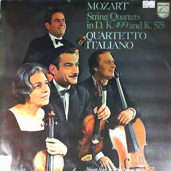 Quartetto Italiano — Mozart W. - String Quartets in D, K. 499 and K.575