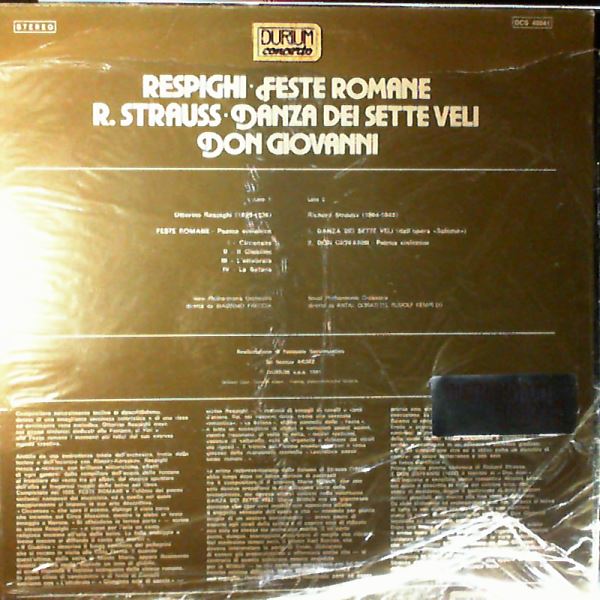 Respighi, Strauss — Feste Romane / Danza dei sette veli, Don Giovanni
