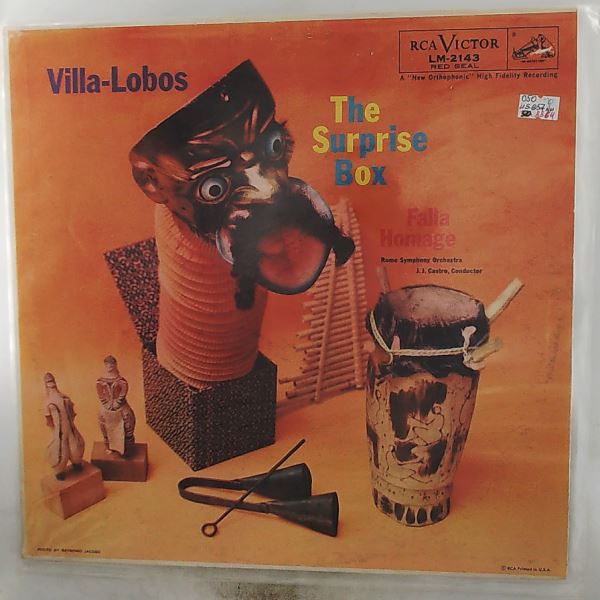 Rome Symphony Orchestra (cond. Castro J.J.) — Villa-Lobos - Surprise Box / Falla - Homage