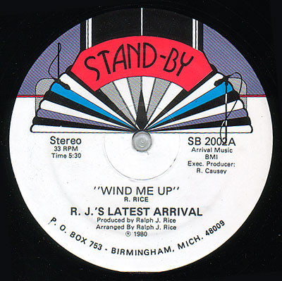 R.J.'s Latest Arrival — Wind Me Up